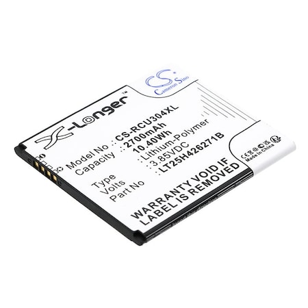 Bsc Preferred Cricket Debut U319AA 2700mAh Mobile Phone Replacement Battery CS-RCU304XL.3